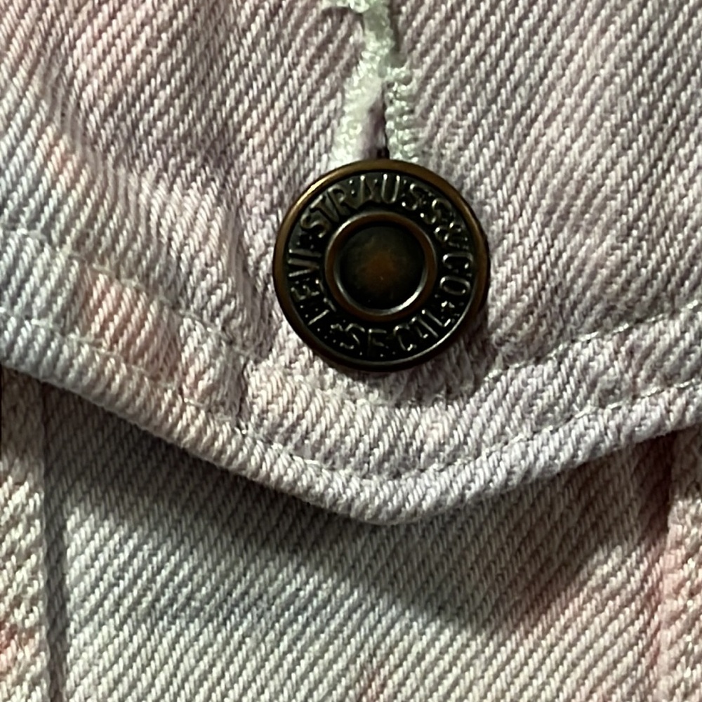 Levi's Pastel Tie-Dye Jean Jacket - Picture 3 of 11